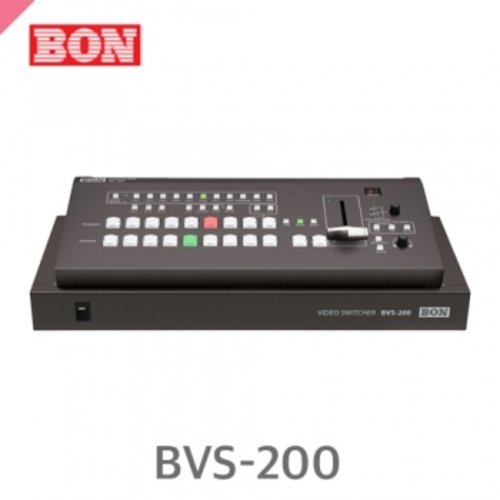 BON BVS-200 8ch Video Switcher /자막기 내장형 8채널 비디오스위처/간편한사용/컨트롤패널/자막기포함