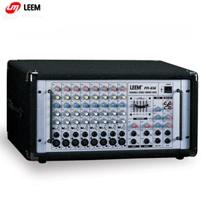  PM-85K/LEEM/500W/믹스앰프/8채널/렉장착용/빠른배송/8CH MIC 입력의 250W + 250W 파워드 믹서 