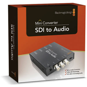 [블랙매직디자인] SDI to Audio 