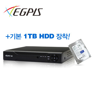 이지피스 HVR-F400HDS+1테라 하드/210만화소/HD-SDI 4CH 