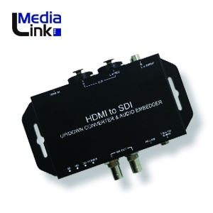 [미디어링크] HDMI to SDI with Audio Embedder 