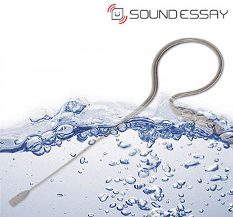 Point source Audio/ CO-5w 방수형 Ear-Worn 마이크로폰/ 헤드셋마이크 