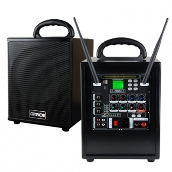 GRACE(그레이스) EG-180 충전용포터블스피커 Portabel Wireless P.A Amplifier System