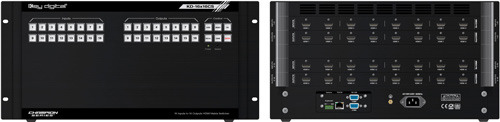 KD-16X16CS/16 Inputs to 16 Outputs HDMI Matrix Switcher Full HD/16:16 16by16 HDMI 매트릭스 스위쳐 분배기 셀렉터 케이블