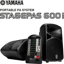 STAGEPAS 600i 680 W, 10채널 파워 믹서가 탑재된 포터블 PA 시스템