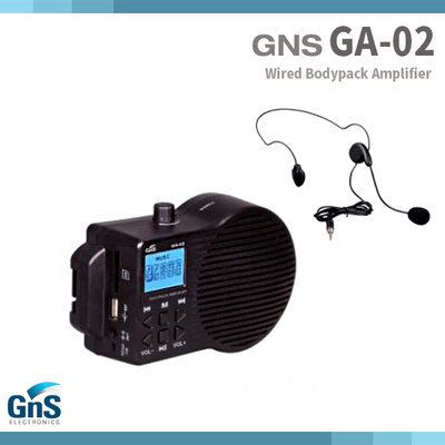 GA-02 포터블 강의스피커 Bodypack mini Amplifier 